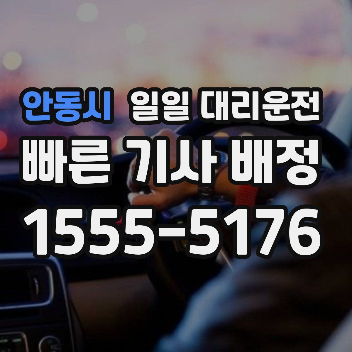 안동시 일일 대리운전