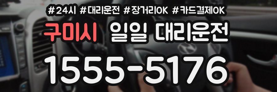 구미시 일일 대리운전