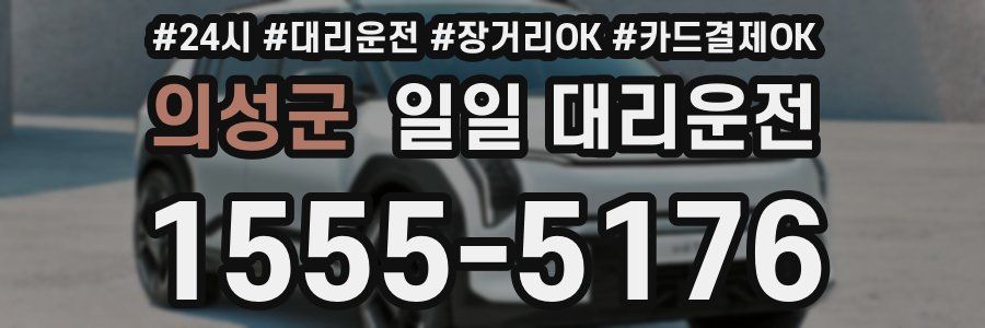 의성군 일일 대리운전