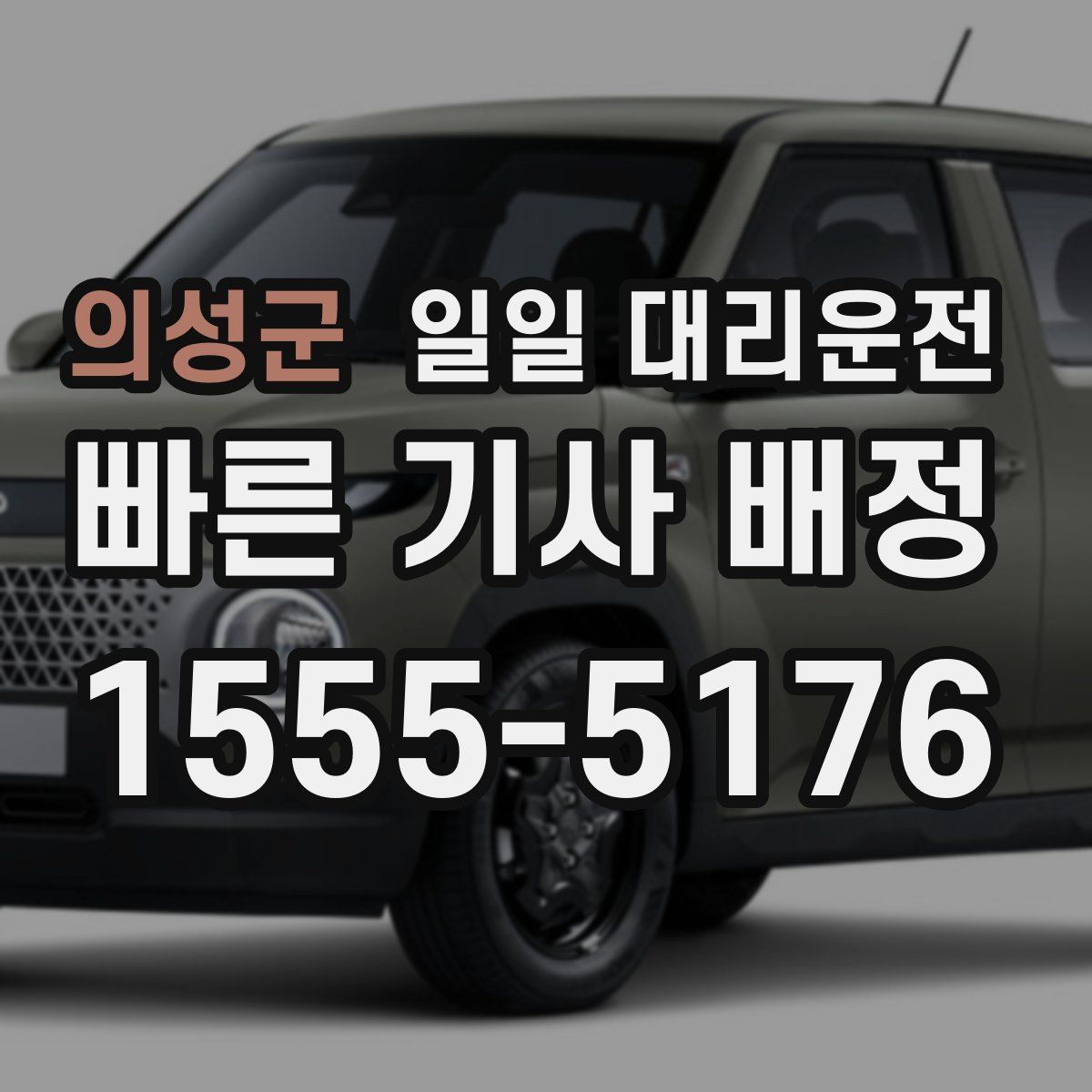의성군 일일 대리운전