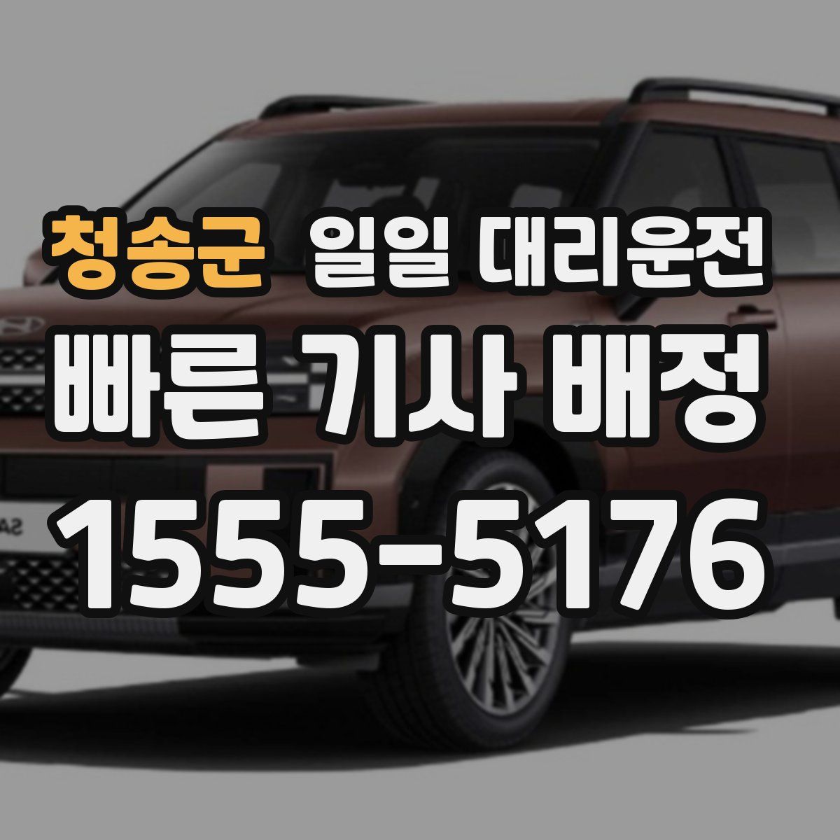 청송군 일일 대리운전