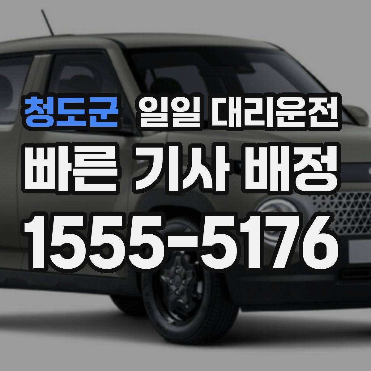 청도군 일일 대리운전