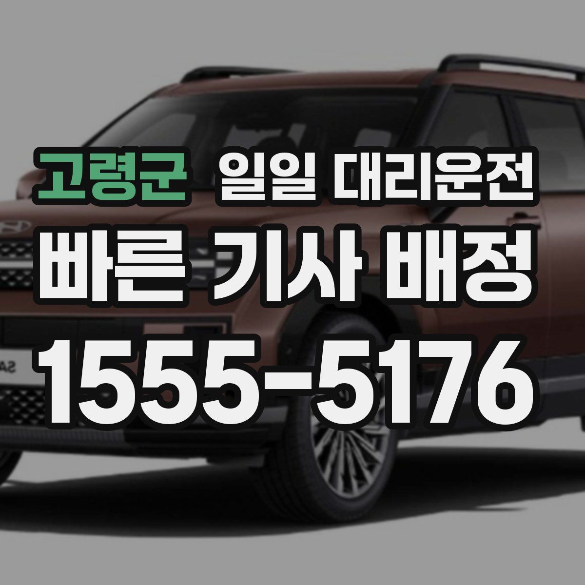 고령군 일일 대리운전