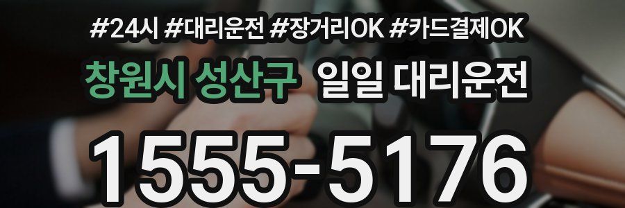 창원시 성산구 일일 대리운전