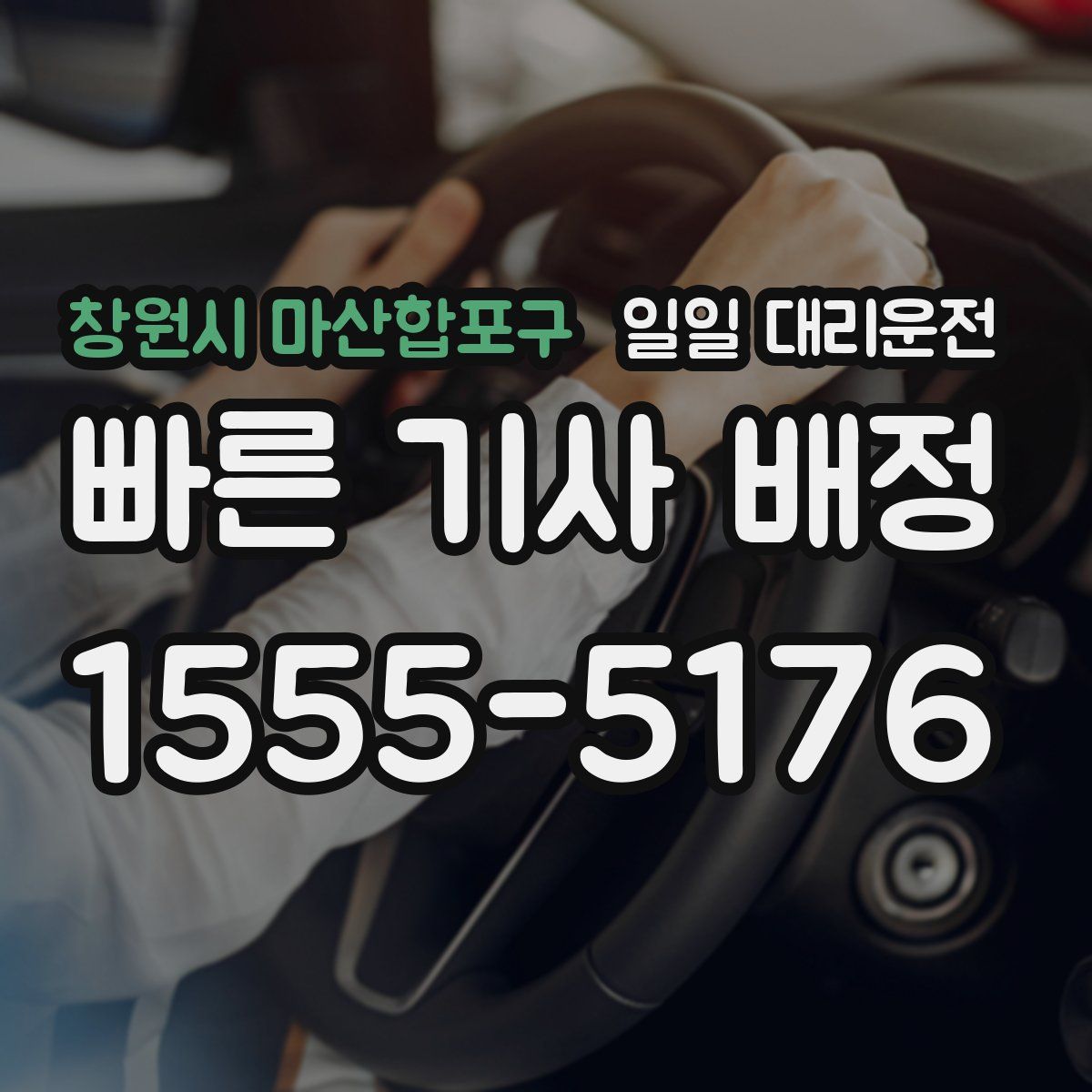 창원시 마산합포구 일일 대리운전