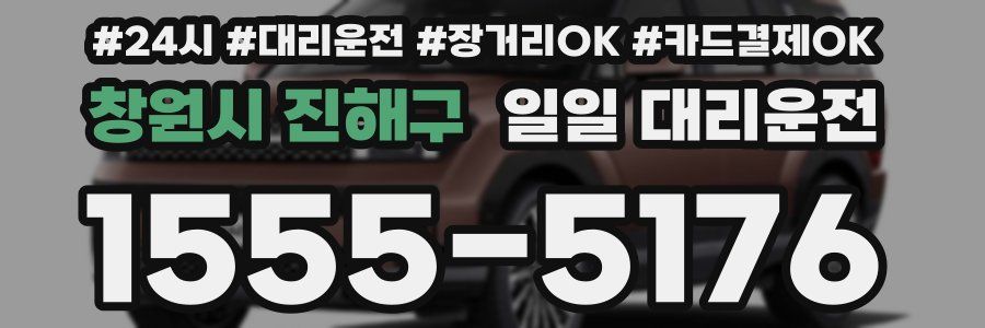 창원시 진해구 일일 대리운전