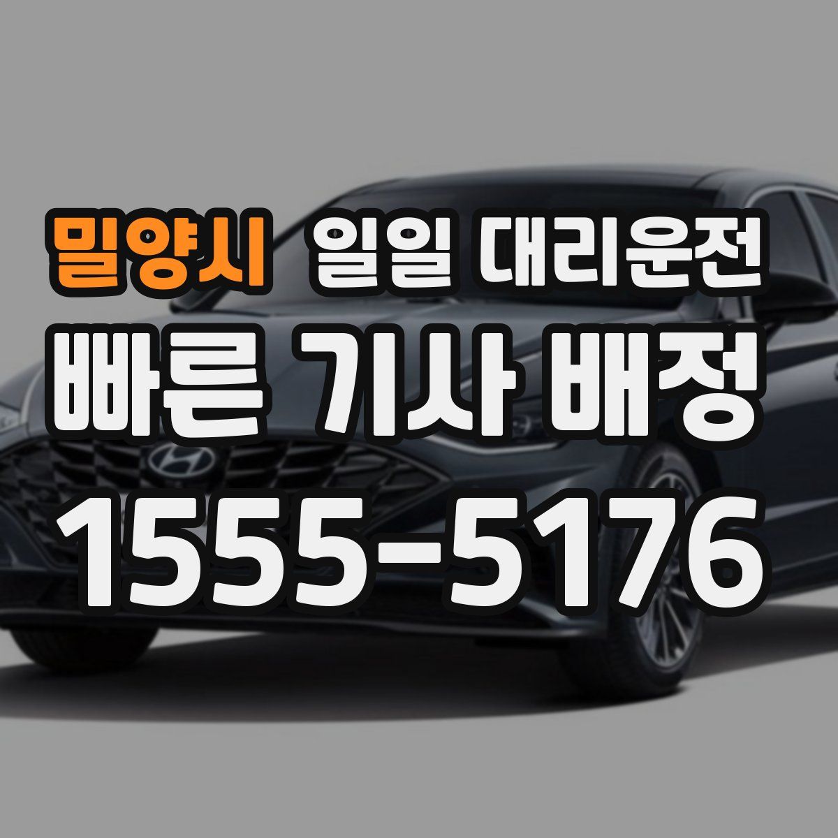 밀양시 일일 대리운전