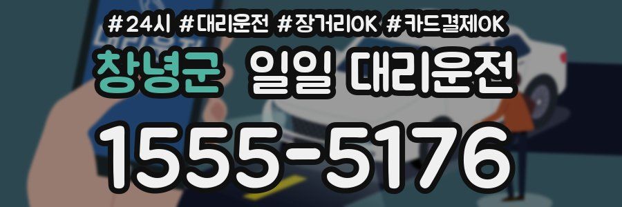 창녕군 일일 대리운전