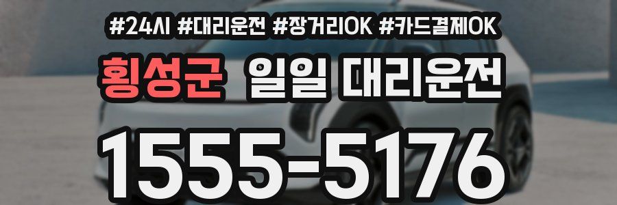 횡성군 일일 대리운전