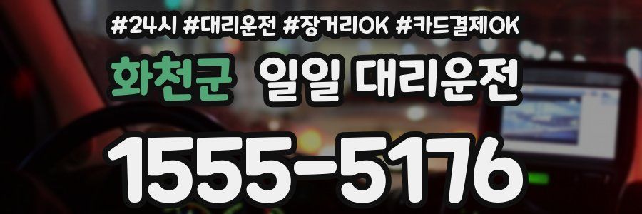 화천군 일일 대리운전