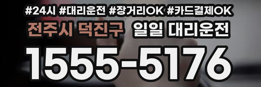 전주시 덕진구 일일 대리운전