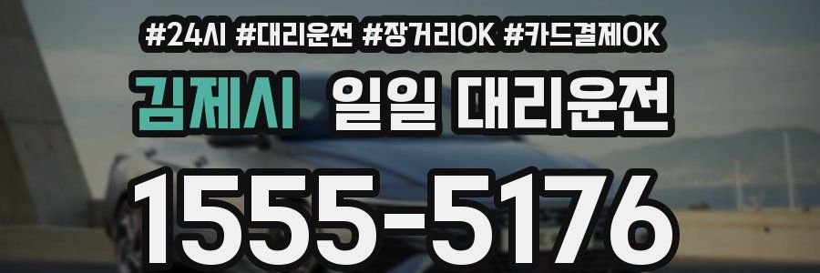 김제시 일일 대리운전