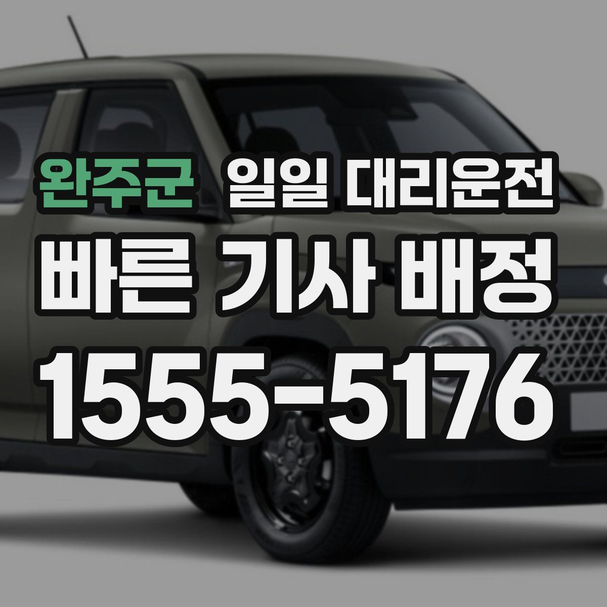 완주군 일일 대리운전