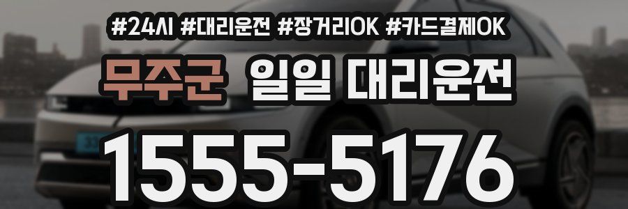 무주군 일일 대리운전