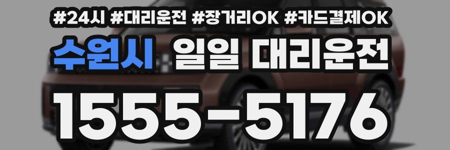 수원시 일일 대리운전