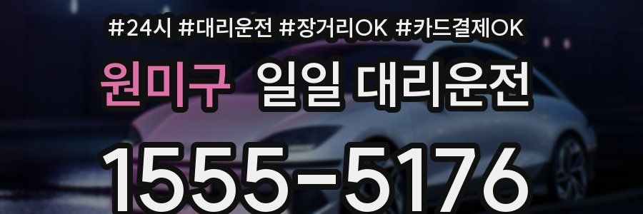 원미구 일일 대리운전
