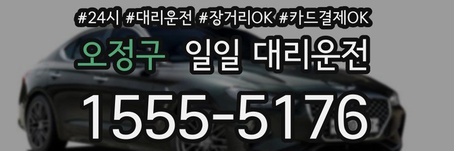 오정구 일일 대리운전