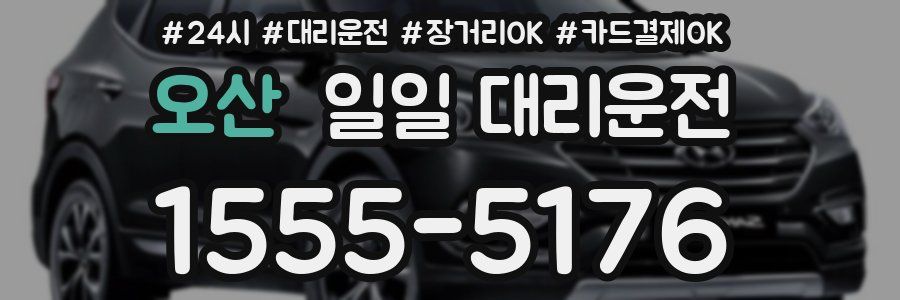 오산 일일 대리운전