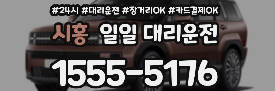 시흥 일일 대리운전