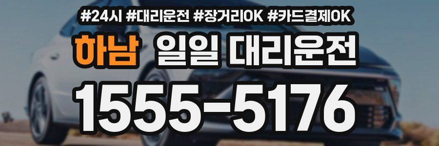 하남 일일 대리운전