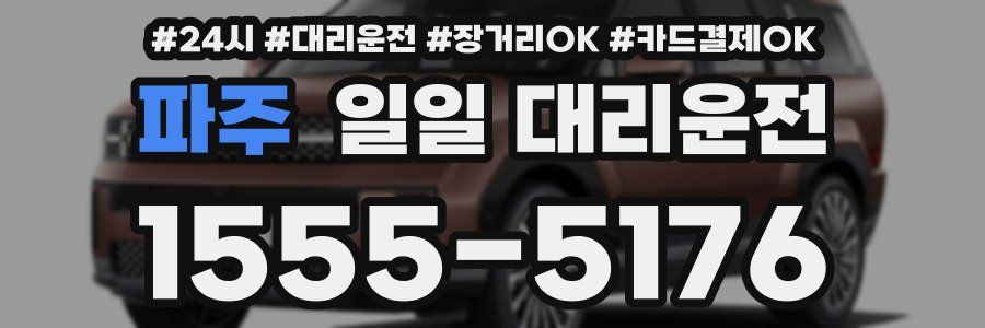 파주 일일 대리운전