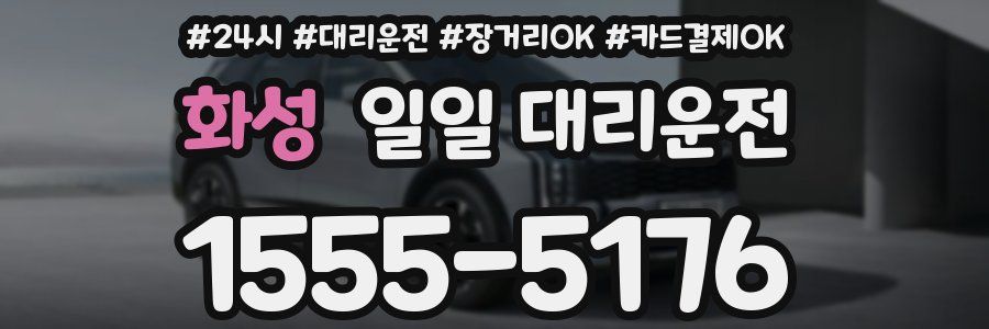 화성 일일 대리운전