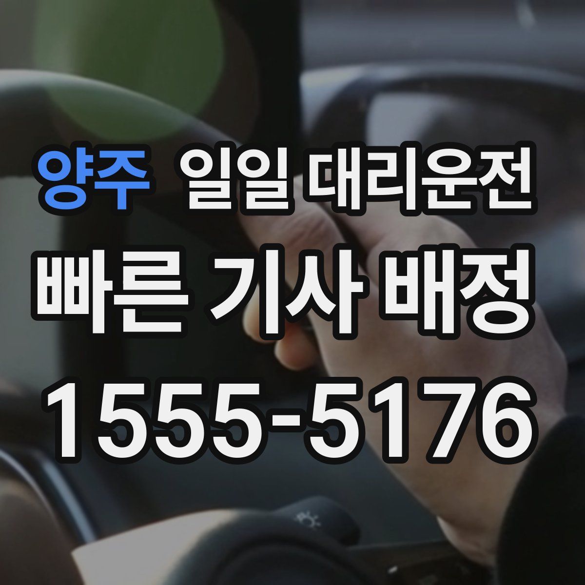양주 일일 대리운전