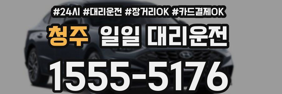 청주 일일 대리운전