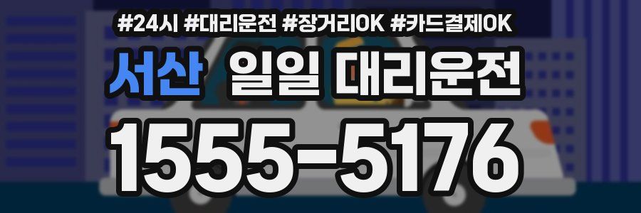 서산 일일 대리운전