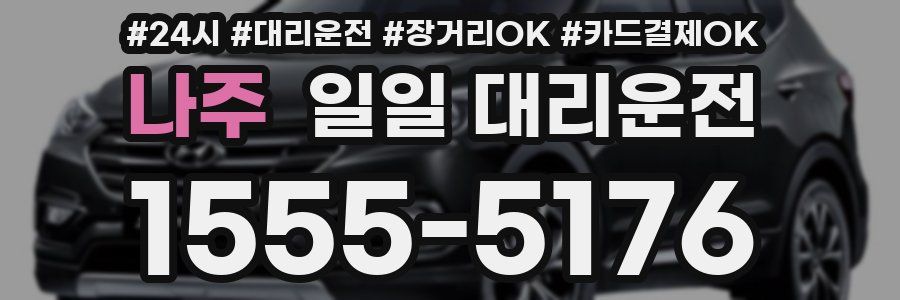 나주 일일 대리운전