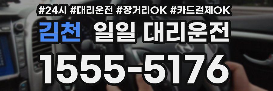 김천 일일 대리운전