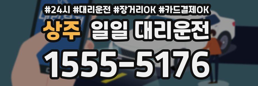 상주 일일 대리운전