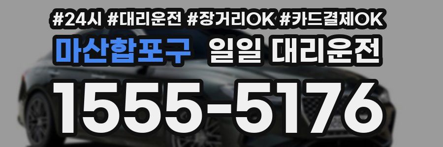 마산합포구 일일 대리운전