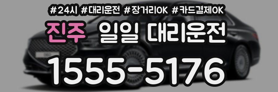 진주 일일 대리운전
