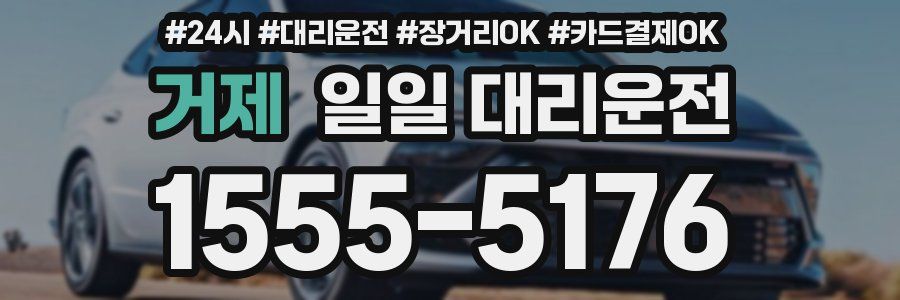 거제 일일 대리운전