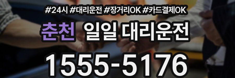 춘천 일일 대리운전
