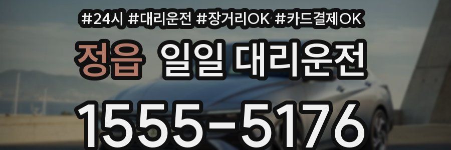 정읍 일일 대리운전