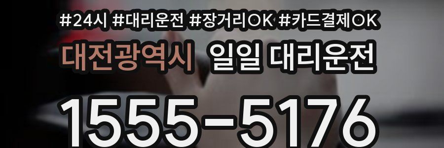 대전광역시 일일 대리운전