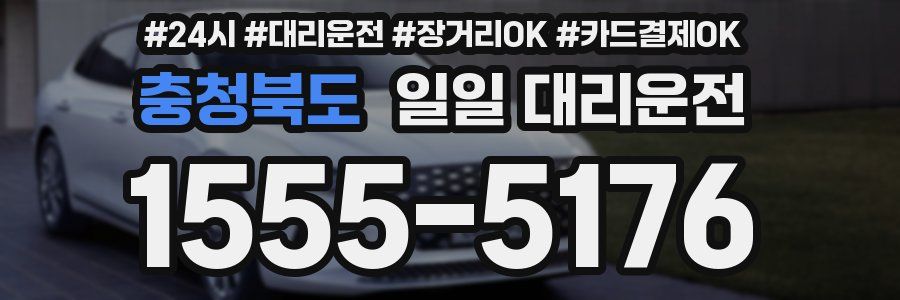 충청북도 일일 대리운전