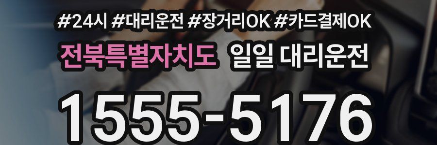 전북특별자치도 일일 대리운전