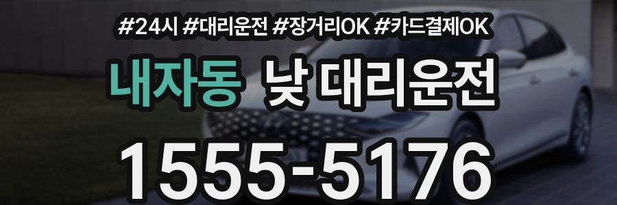 내자동 낮 대리운전
