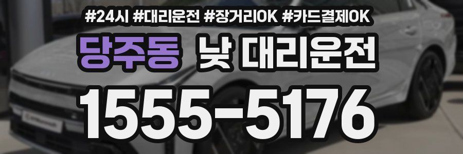 당주동 낮 대리운전
