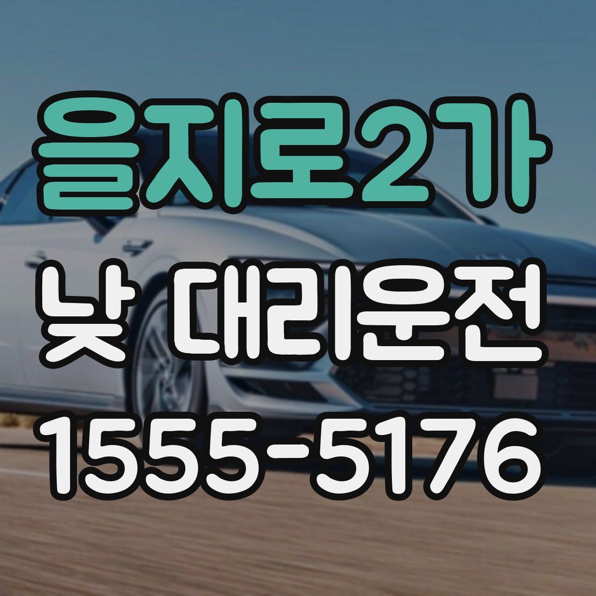 을지로2가 낮 대리운전
