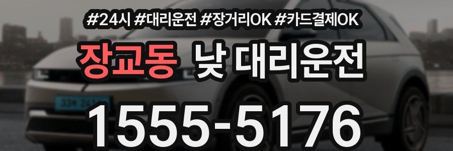 장교동 낮 대리운전