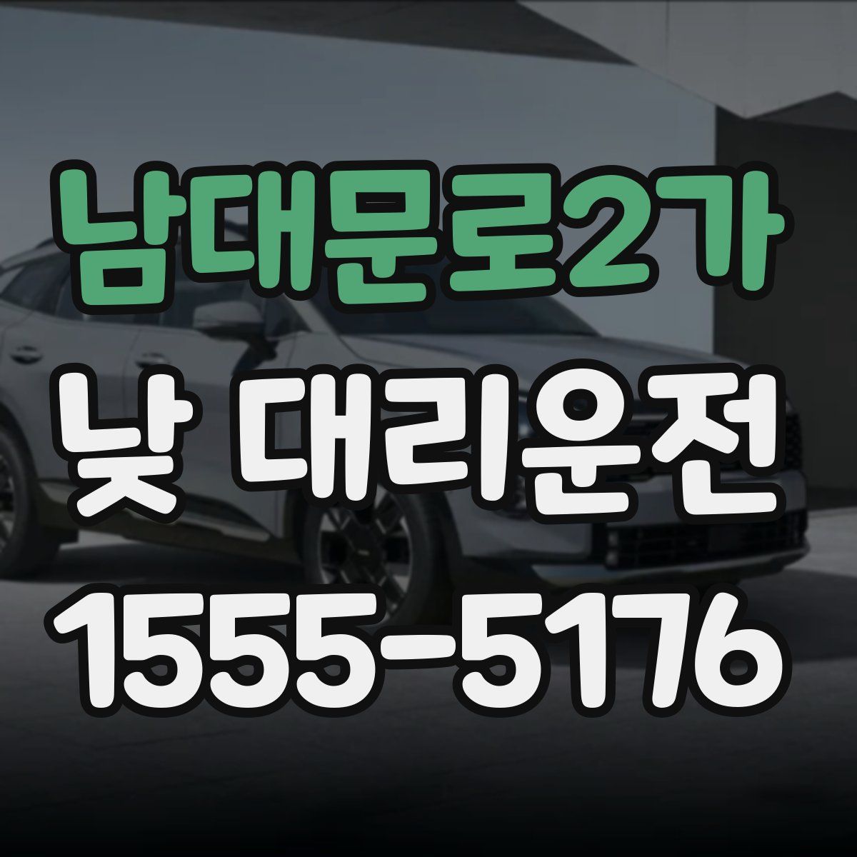 남대문로2가 낮 대리운전