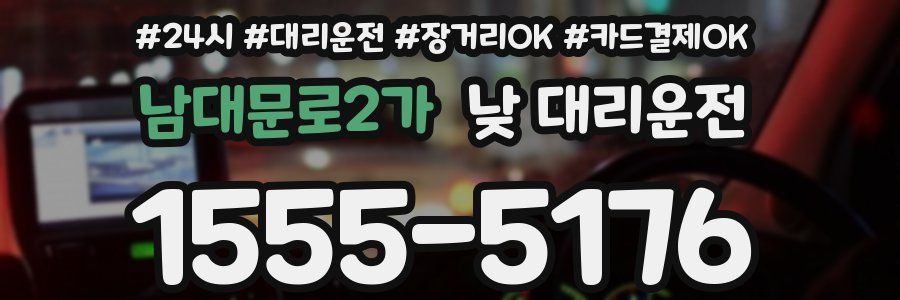 남대문로2가 낮 대리운전