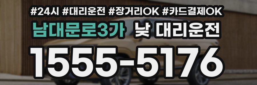남대문로3가 낮 대리운전