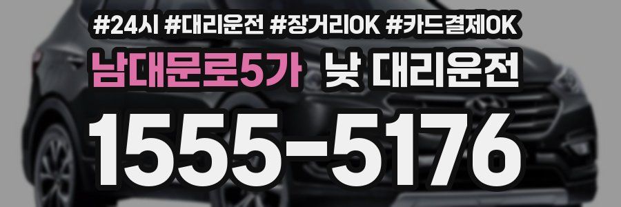 남대문로5가 낮 대리운전
