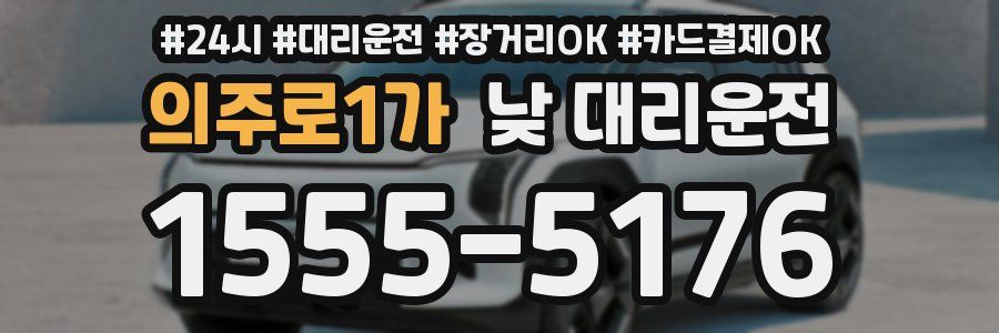의주로1가 낮 대리운전