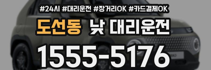 도선동 낮 대리운전